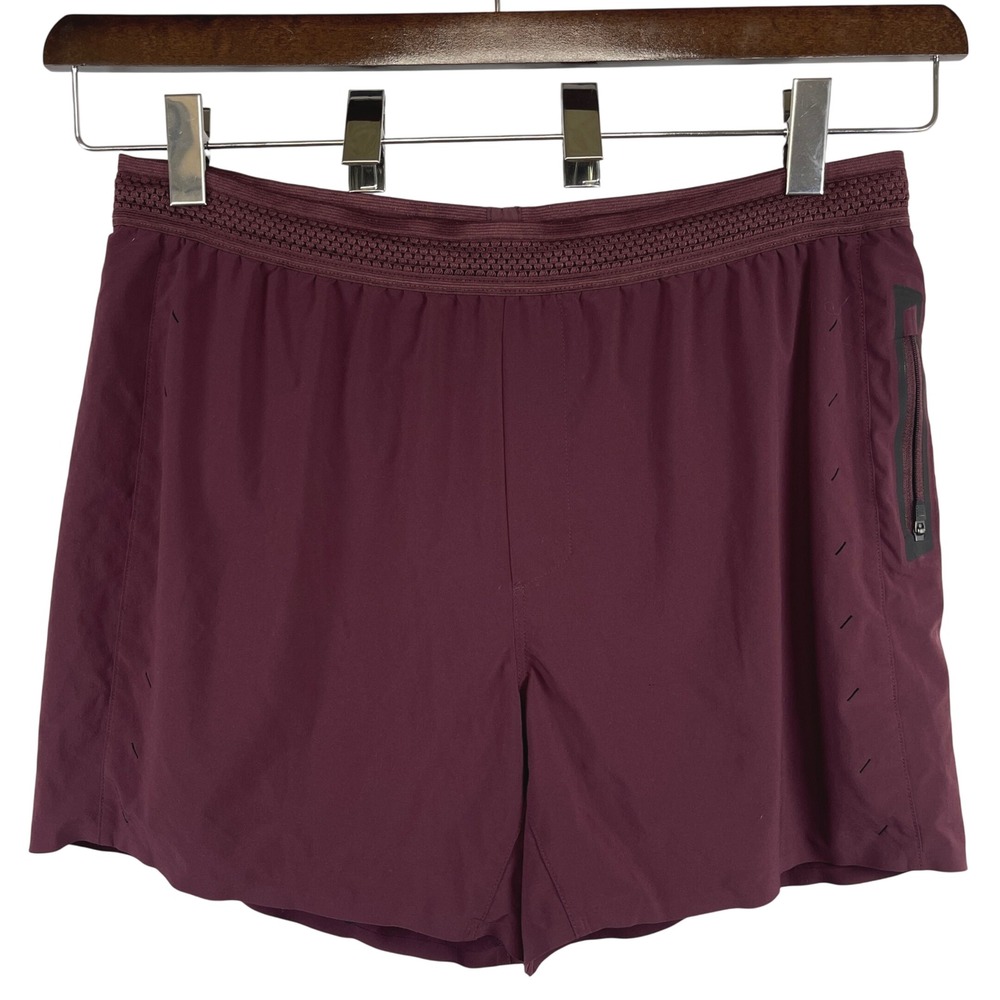 Ten Thousand The Session Short XL Burgundy Maroon Running Training